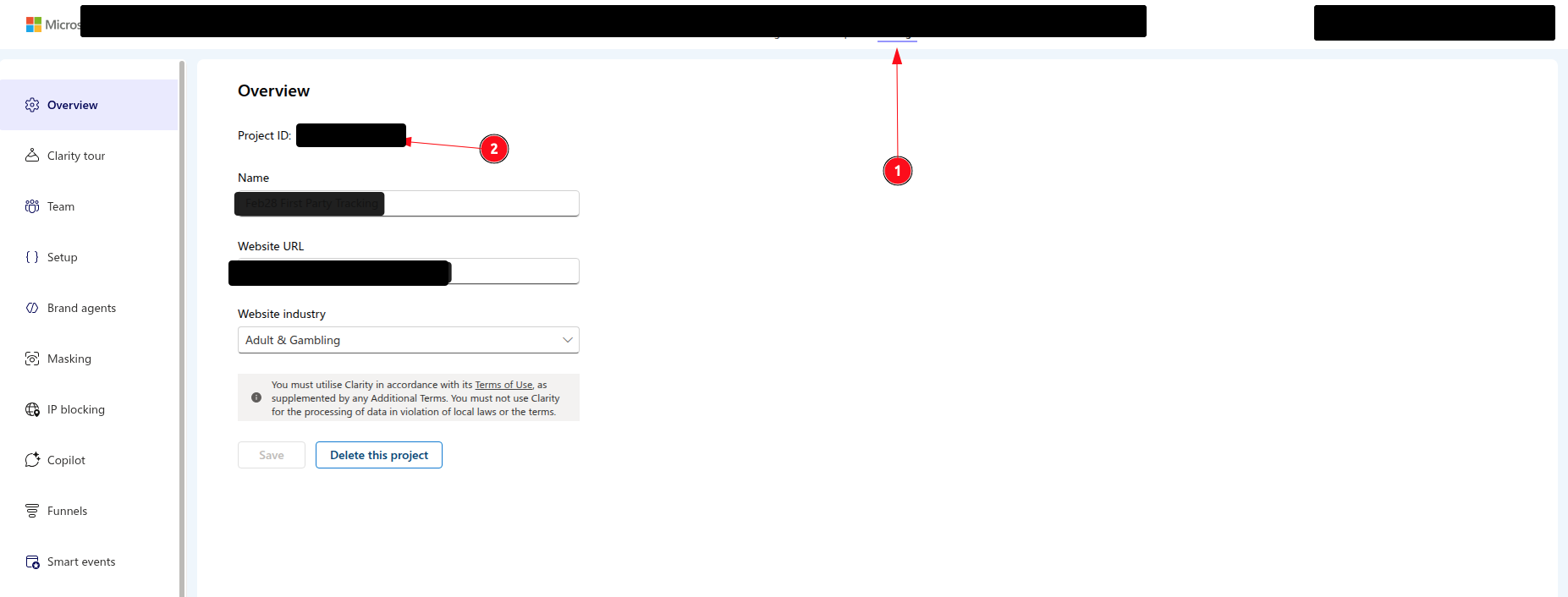 Connect Microsoft Clarity to Webgarh GTM Assistant screenshot 1