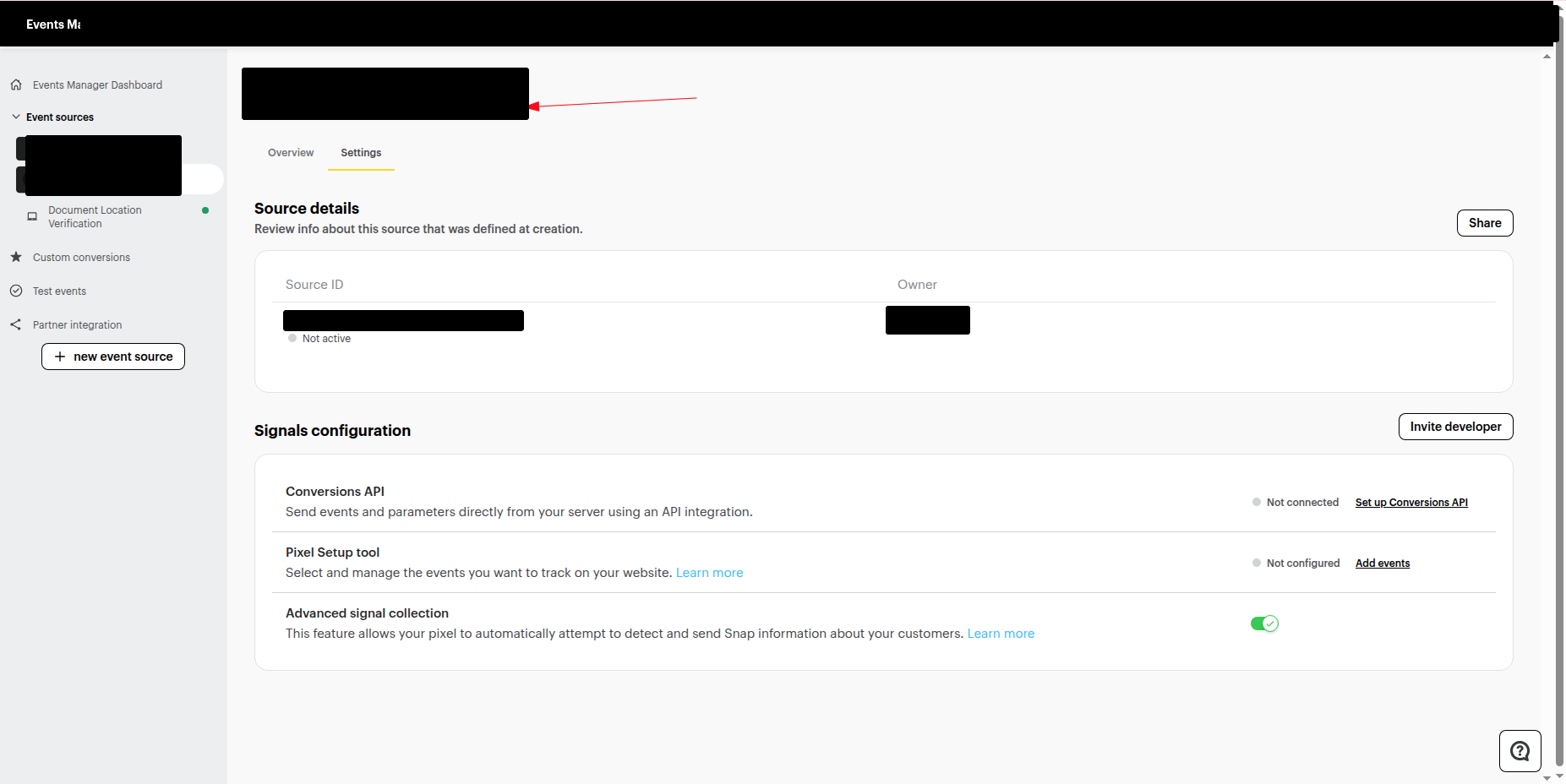 Connect Snapchat Ads to Webgarh GTM Assistant screenshot 1