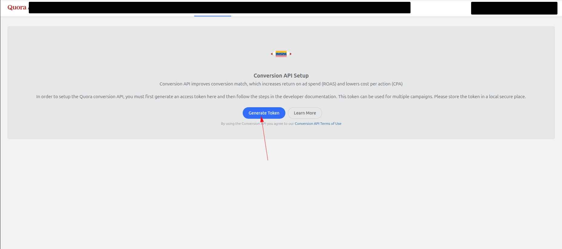 Connect Quora Ads to Webgarh GTM Assistant screenshot 2
