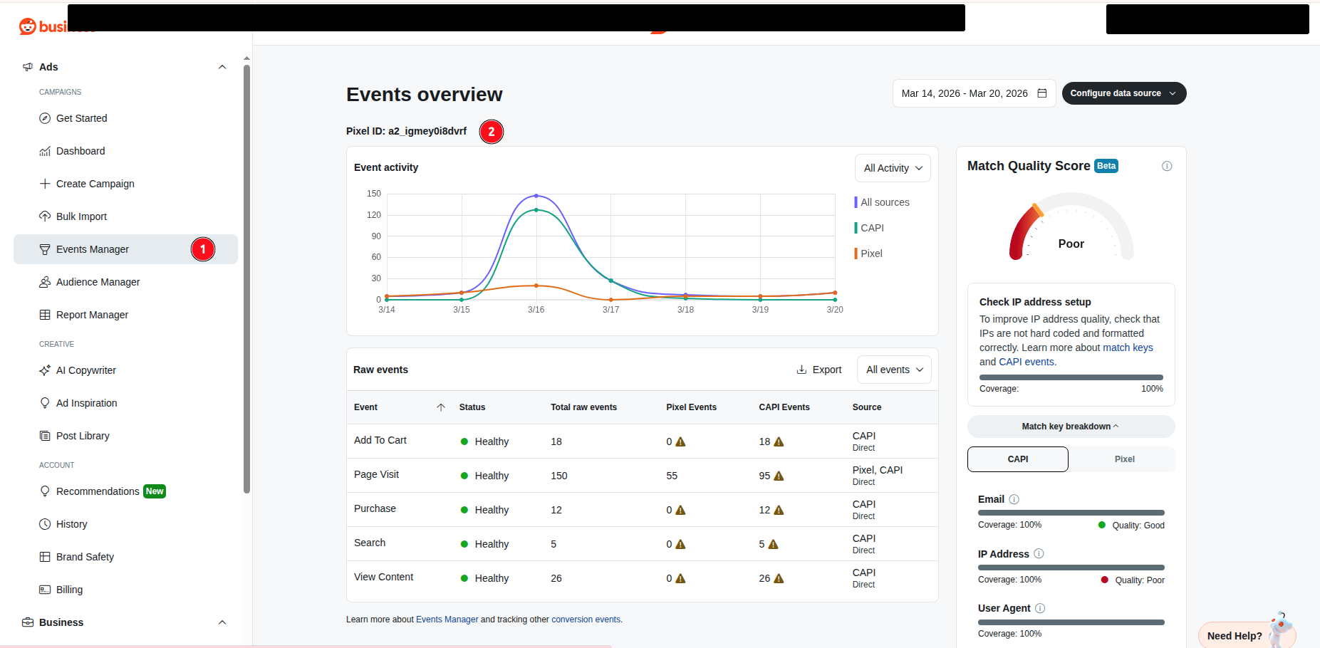 Connect Reddit Ads to Webgarh GTM Assistant screenshot 2